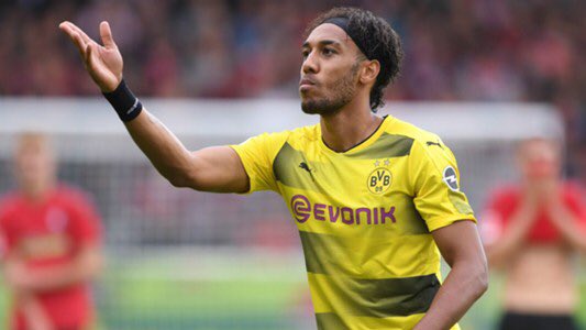 Borussia Dortmund, Aubameyang'in Arsenal'a transfer olduğunu açıkladı