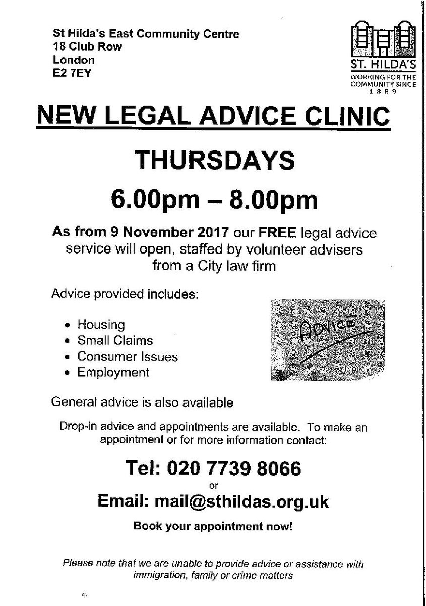 St Hilda's East on Twitter "Are you an information provider in Tower