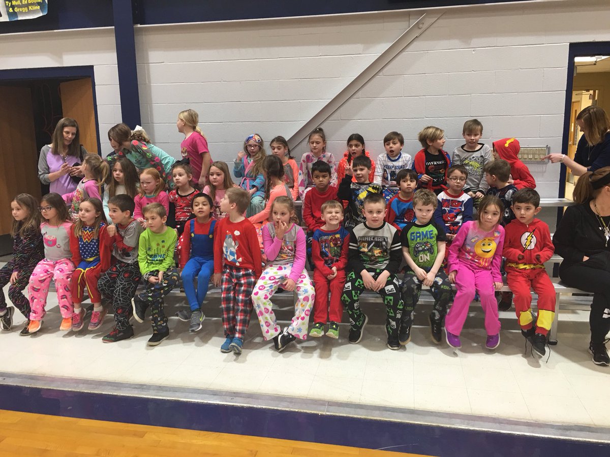 StJamesSchool2's tweet photo. We celebrated our students yesterday with PJ day and Battle Off competitions! #CSW18 https://t.co/HfrybmNj2N