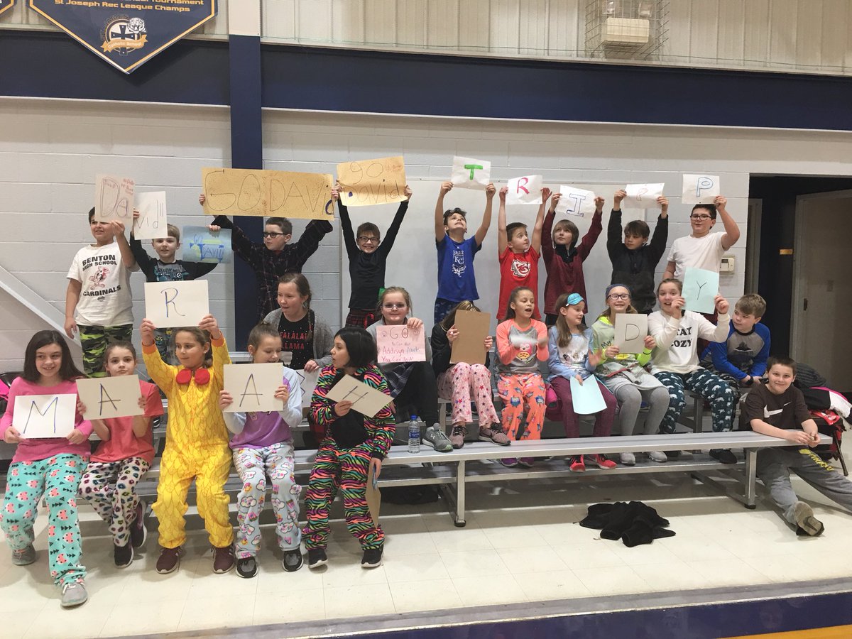 StJamesSchool2's tweet photo. We celebrated our students yesterday with PJ day and Battle Off competitions! #CSW18 https://t.co/HfrybmNj2N