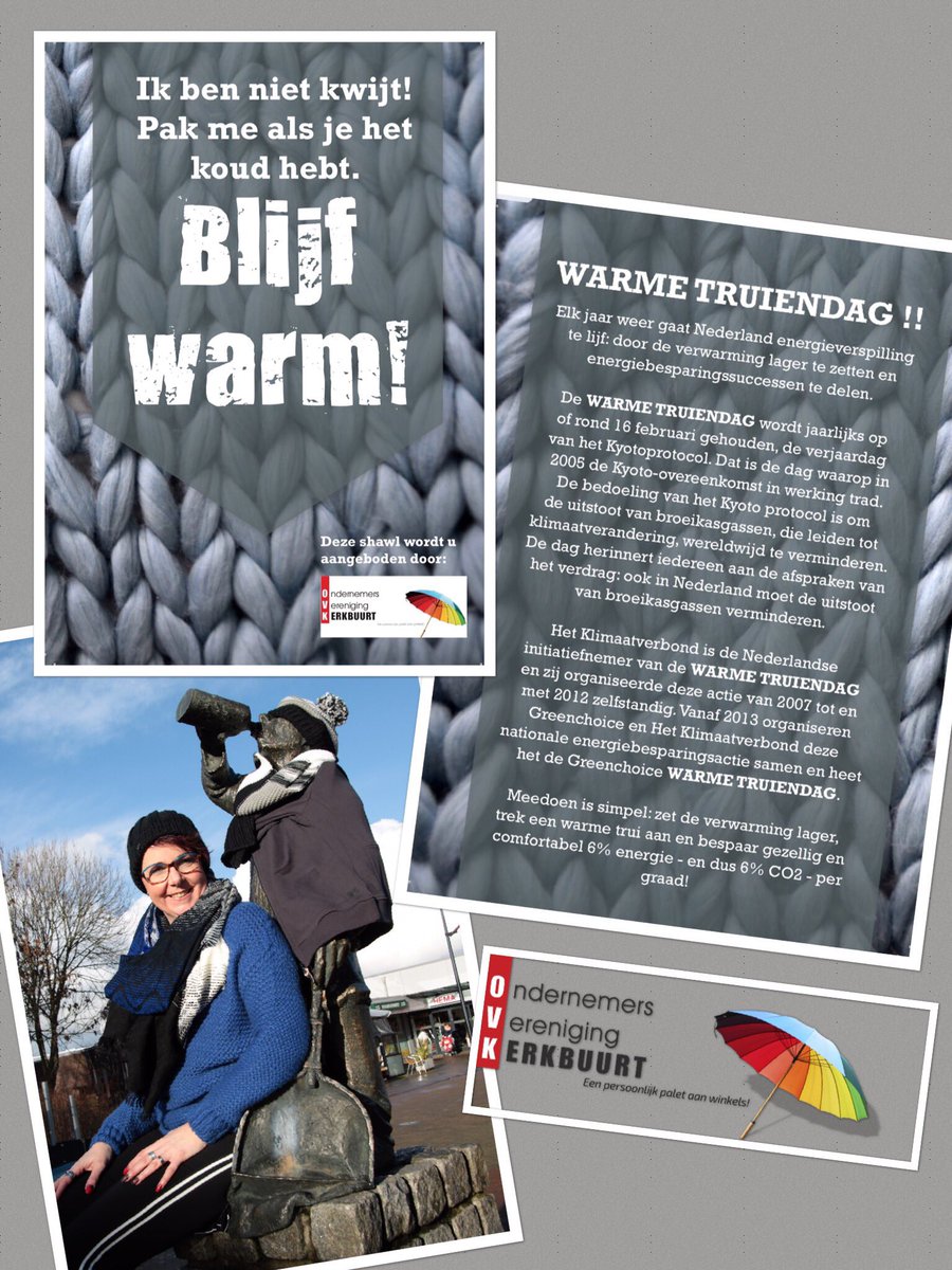 Ondernemersvereniging Kerkbuurt #Sliedrecht ook van de partij met Warme Truiendag 2018: sliedrecht.nl/sliedrecht-ond…
