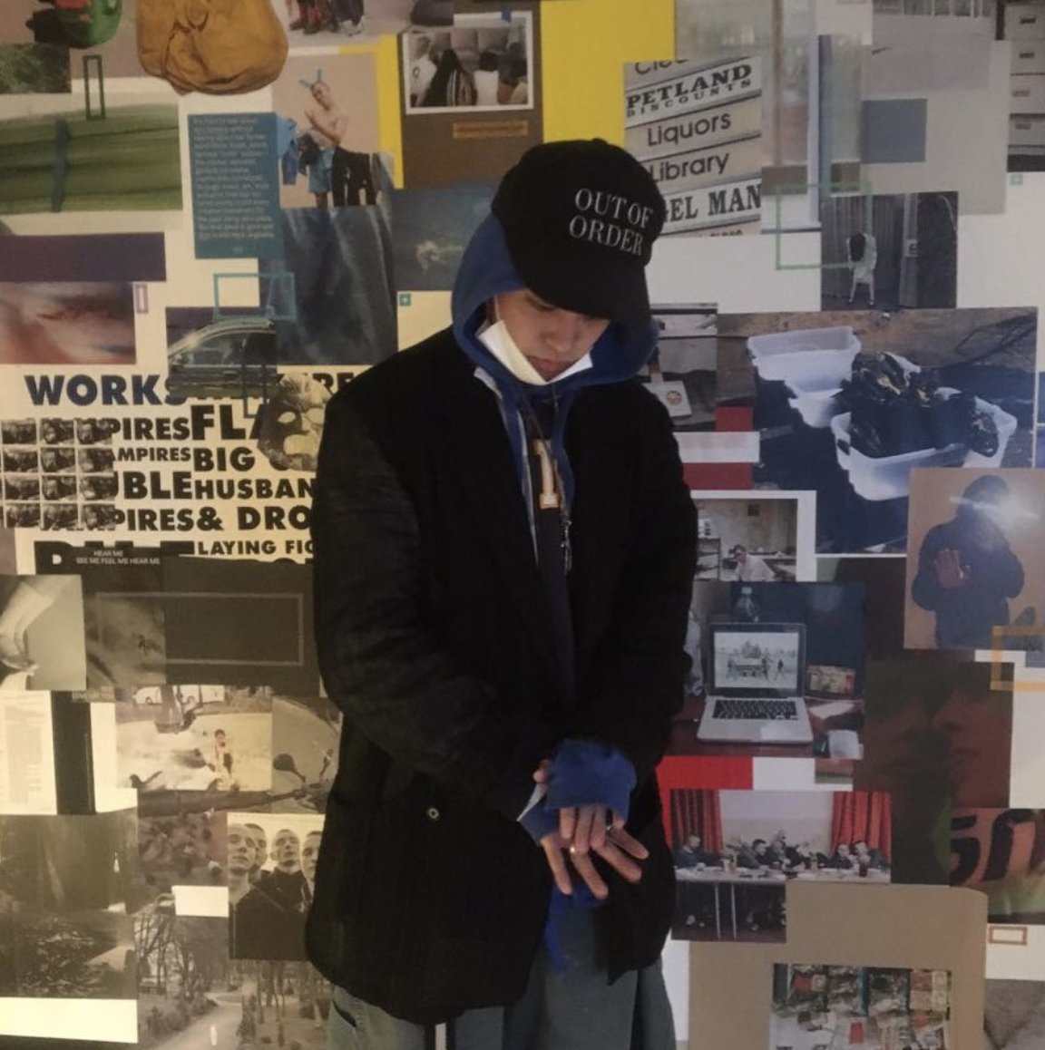 deansintro's tweet photo. dean at an art gallery today supporting friends entfnun & 3fifteen on their exhibition !! https://t.co/6gTKgguspe