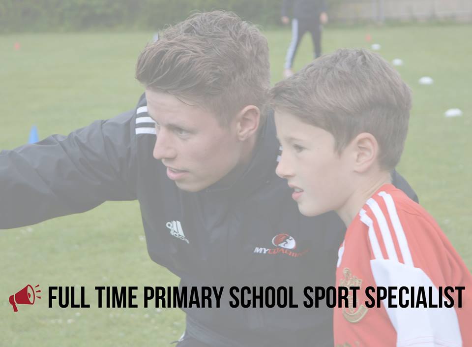_ActiveForAll's tweet image. My-Coaching are looking for an enthusiastic and driven Primary School Sport Specialist to join our expanding business full time or part time! If your interested or know someone who is please visit: my-coaching.co.uk/jobs and fill out the form