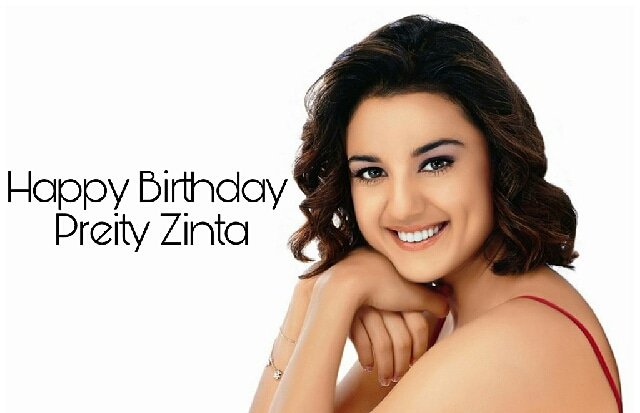 Here\s wishing the cute and bubbly Preity Zinta, a very happy birthday! 