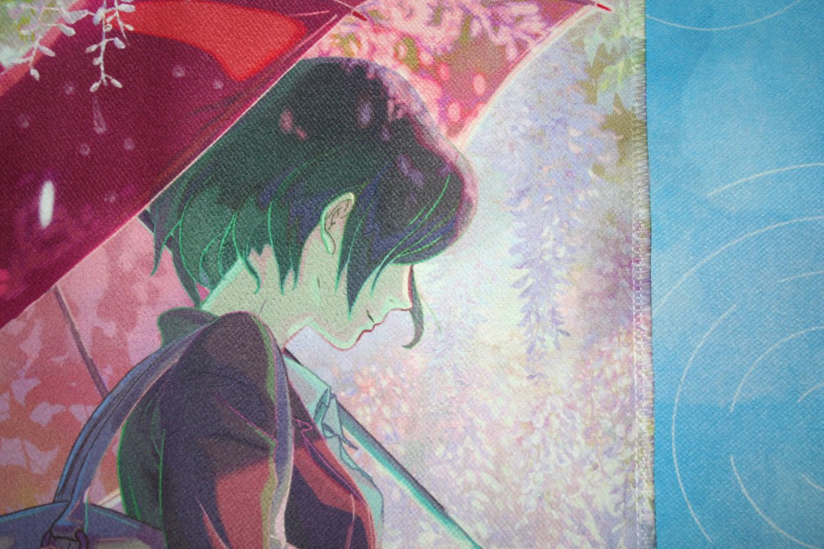 Clubt 公式 A Twitter 新海誠さんの 言の葉の庭 のグッズが登場 新海誠展 でも大変ご好評を博した 東屋 藤棚のワンシーンが鮮明にプリントされたマイクロファイバータオルです 吸水性が高く色落ちしづらいため 実用性にも優れた商品です 新海誠 言の葉
