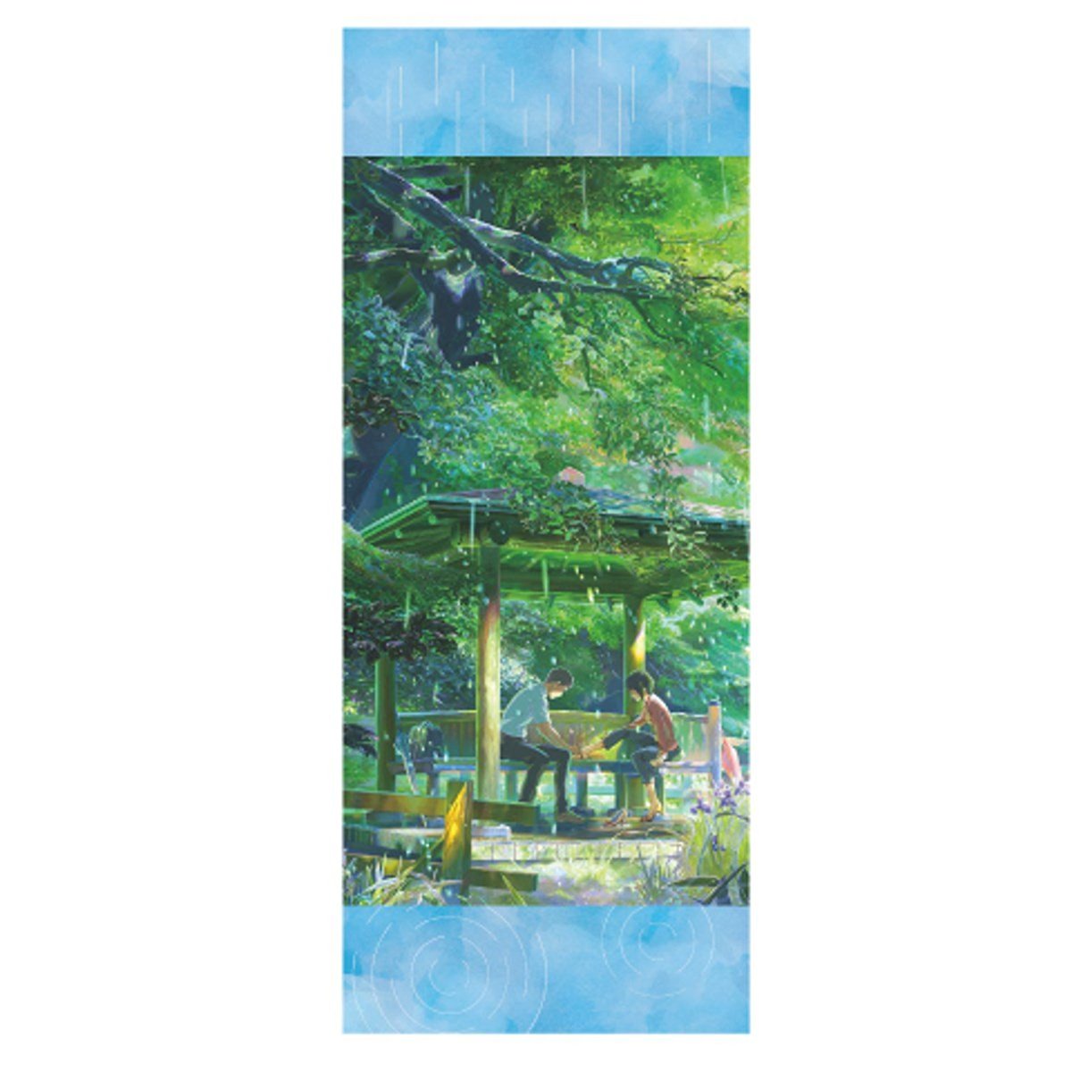 Clubt 公式 A Twitter 新海誠さんの 言の葉の庭 のグッズが登場 新海誠展 でも大変ご好評を博した 東屋 藤棚のワンシーンが鮮明にプリントされたマイクロファイバータオルです 吸水性が高く色落ちしづらいため 実用性にも優れた商品です 新海誠 言の葉