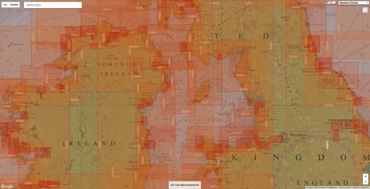 Google Marine Navigation Charts