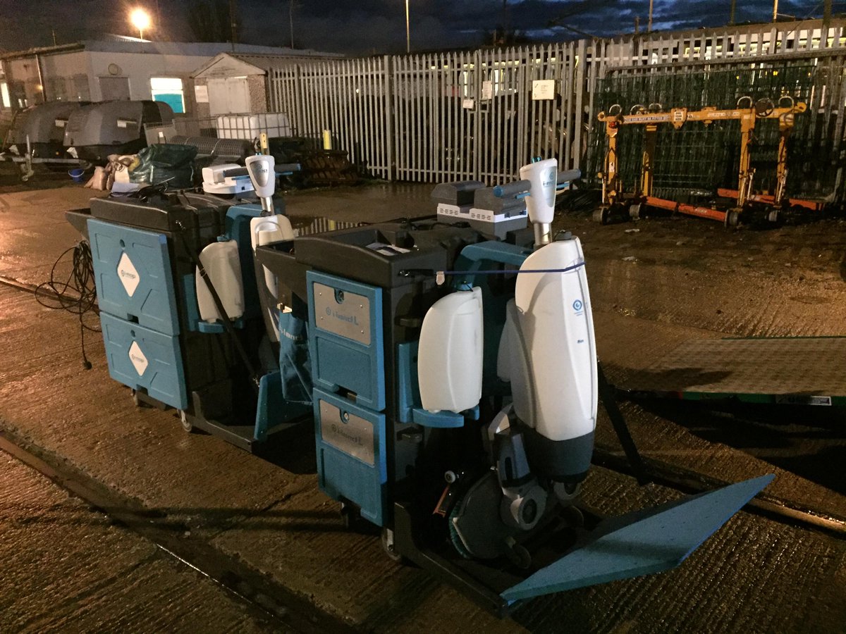 CapitalPowerCln's tweet photo. Hey @EdinburghTrams look what Yorkshire Trams just took delivery of... i-mop &amp; associated cleaning products all in one, wheel-on wheel-off trolley. Even includes a gum removal machine - with no trailing hoses or health and safety issues.  @CapitalPowerCln https://t.co/vTgSUwlScO