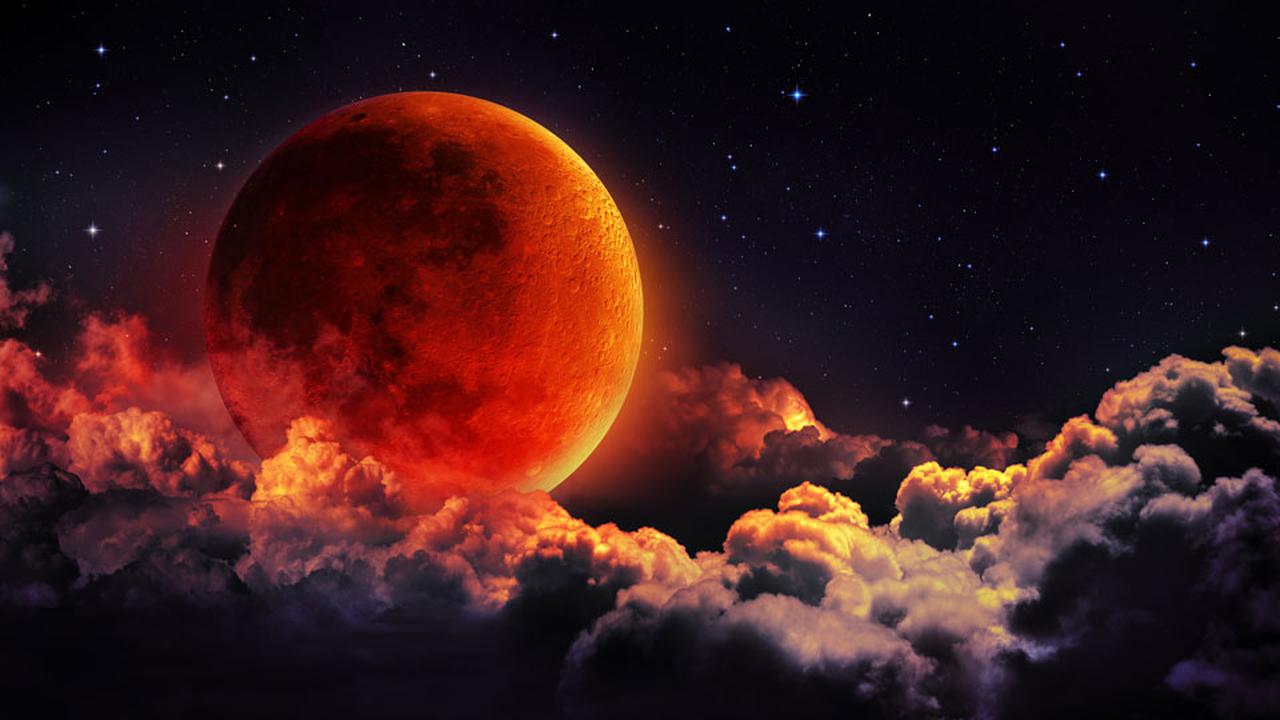 Resultado de imagem para super blood blue moon