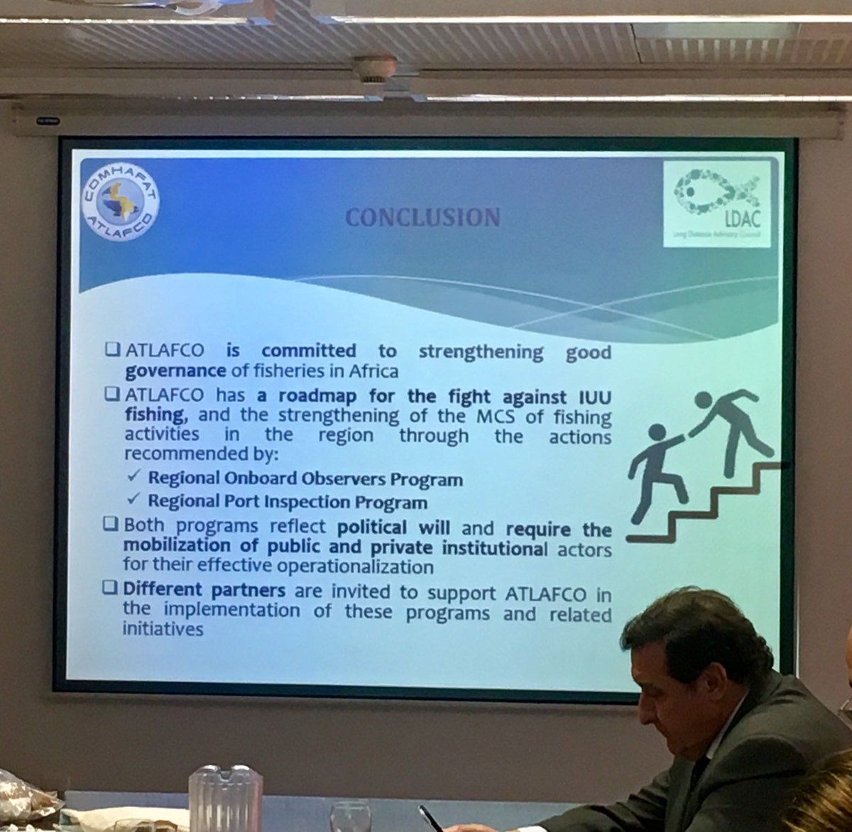 Conclusions and commitments: regional port inspections and observers programs to combat #IUUfishing @atlafco @LDAC_eu