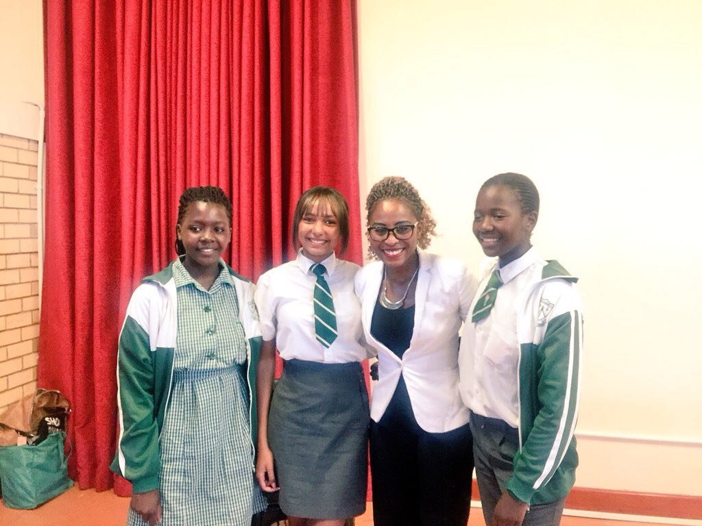 CarolinePule's tweet photo. The Founder of #CPSLF giving back to the #community! What a privilege to be a guest speaker at #HeathfieldHighSchool #AcademicExcellenceAwards Event &amp; rendered a motivational speech entitled: the power of dreaming big &amp; hard work. I was so moved about the learners response❤️🙏 https://t.co/5XAIBhoEm9