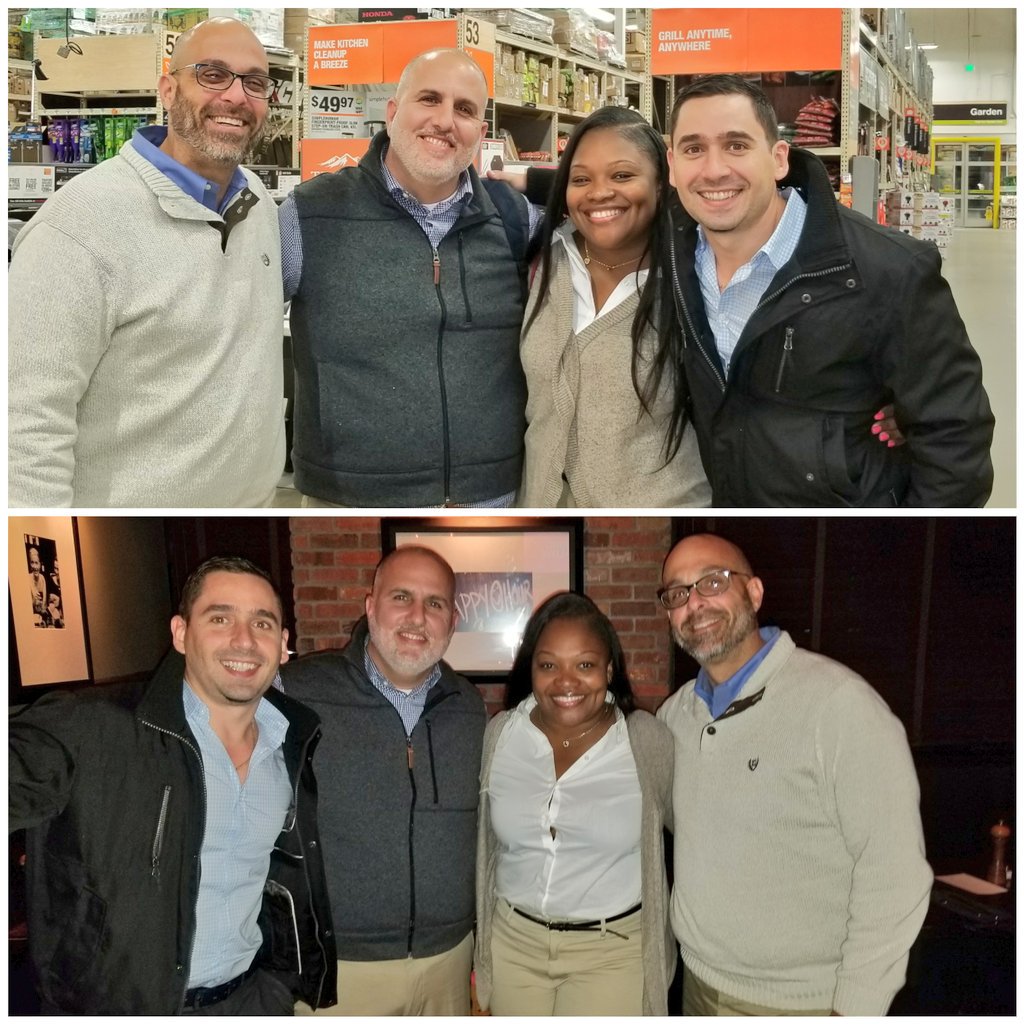 Spending time with another great leader of our great company. A leader that has been an inspiration and has also made a positive impact in the careers of the 3 of us. I finally get the chance to walk the famous Atlanta Head Quarter Cumberland store.
