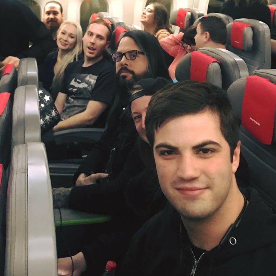 ProgPromotions's tweet photo. Here they come! @THEFACELESSband on a plane, first stop, @BOILEROOM Guildford! 
#thefaceless #ontheirway #Guildford #GuildfordMetal #deathmetal #progressivepromotions #surrey #theboileroom https://t.co/ODYMRpZ5sF