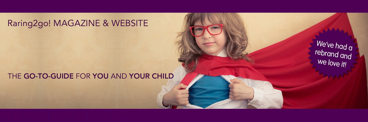 So what do you think of our brilliant new look?  We've still got the same great content inside of course.  We are the go-to guide for you and your child and we've got it covered in our magazine and on our website.  Check us out #gottoguide #Raring2go! #rebrand #R2G2018 #newlook