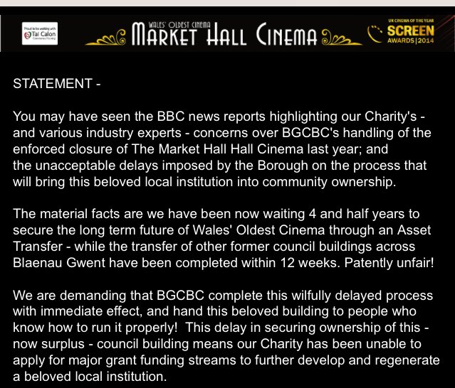 MarketCinema's tweet photo. Statement. Pt 1 https://t.co/RH2XOxvNCE
