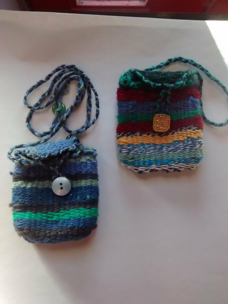 minouchecoussi's tweet photo. @bssnews Traditional weaving project completed by the grade nine art class as part of their FCA.  Awesome Emily, Cameron, Khyonc, Alida, and Gavynn! https://t.co/lGwhZHmDZ5