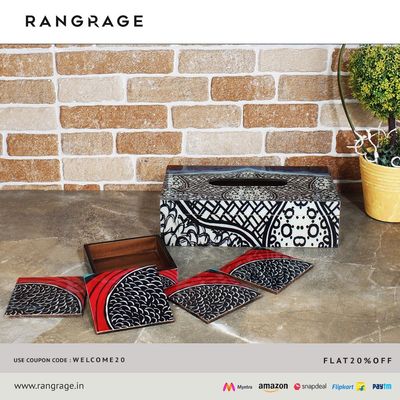 UdeelsU's tweet photo. 20% OFF | Flat 20% On Handcrafted Tissue Box Holders | #Rangrage | #HomeGarden | #OnlineDeals
https://t.co/B1QxaWe7Vn https://t.co/SR5Lrhiw7f