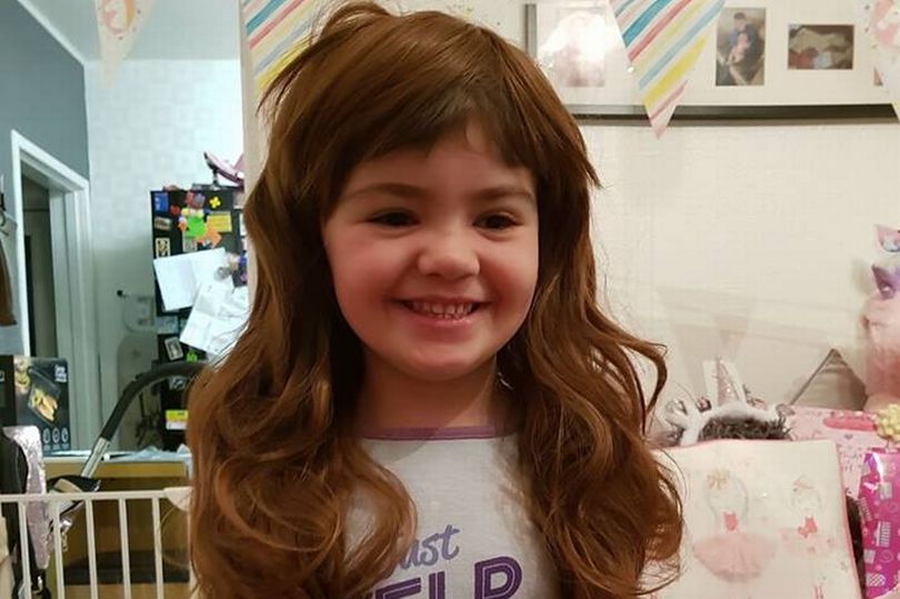 So great to see Ava doing so well on her 5th birthday &amp; 1 year on post-transplant. Mum Marie says, 'I can’t believe the difference in her in just 12 months.' Here she is wearing the new wig that was her specially requested and much loved birthday present. Happy birthday Ava!💚🎂