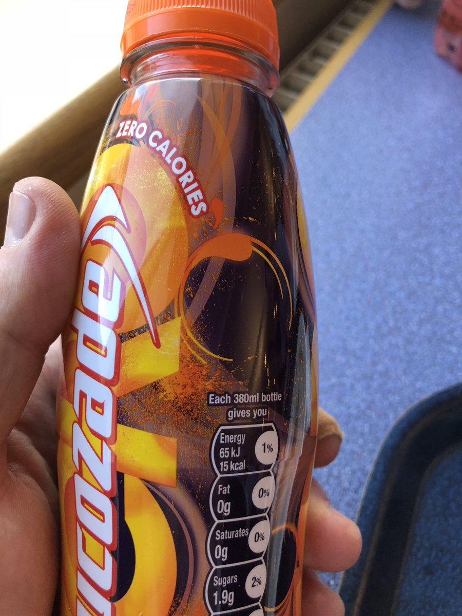 k1ump's tweet image. I’ve just discovered Lucozades interpretation of ‘Zero Calories’ , it turns out that Zero translates into 15 calories? #smartmaths