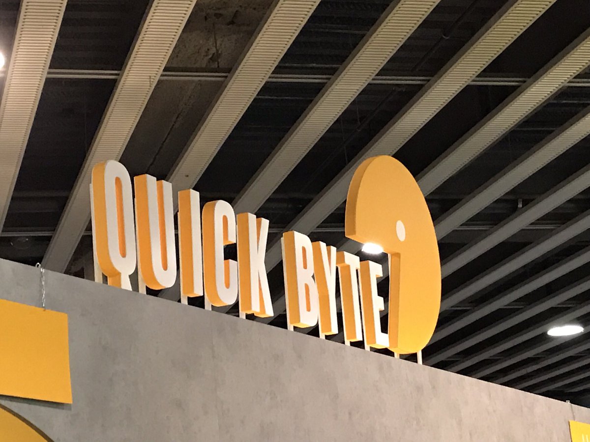 #CLEUR Cisco’s Quick Byte is the most unreliable solution for lunch ever.. sent from Hall 7 to 6 and back and nothing left finally... good work NOT...