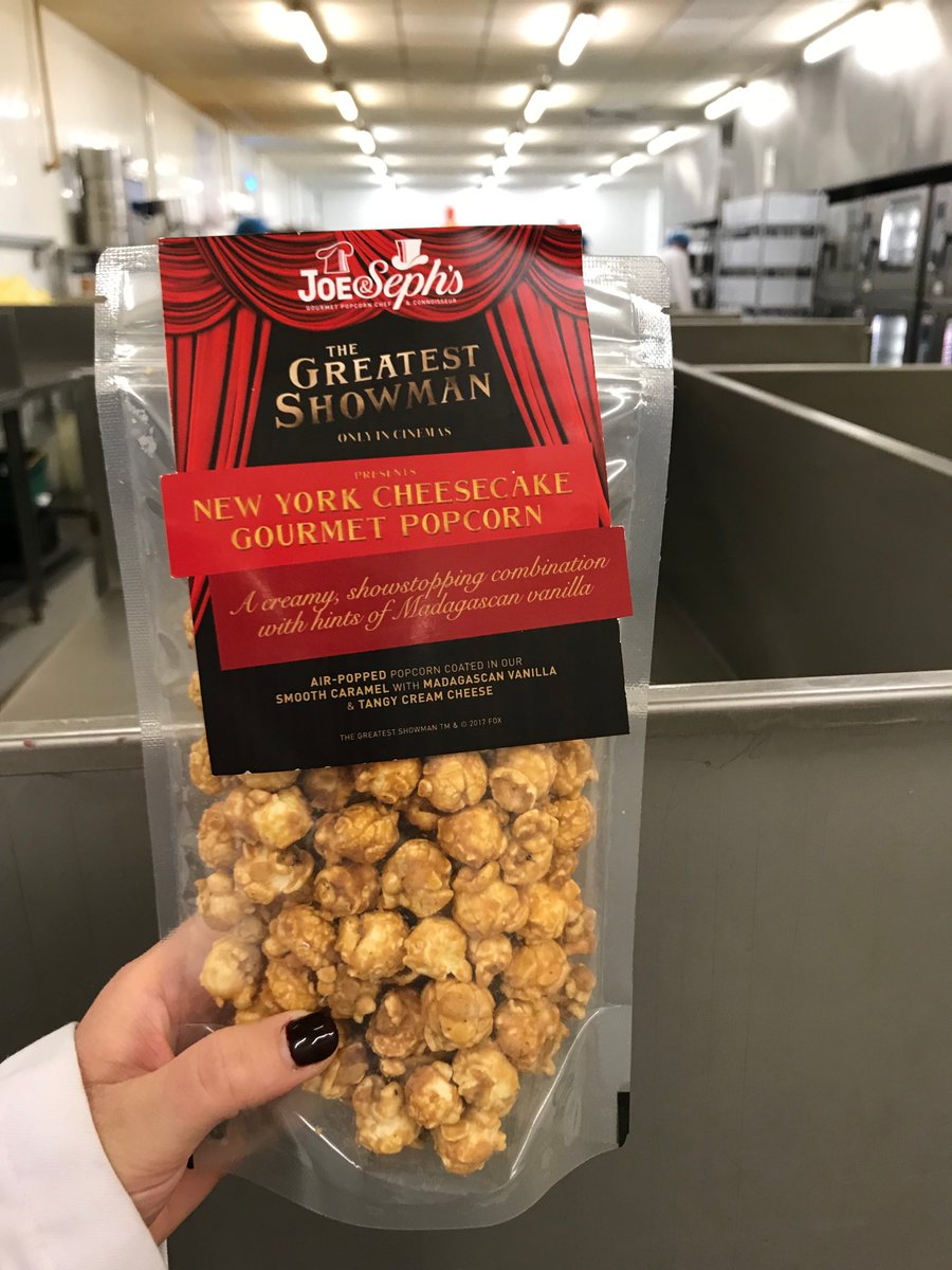 joeandseph's tweet photo. Hooray, it's finally the last day of the month but that means there's not long left to try our LIMITED EDITION New York Cheesecake Popcorn... Don't regret it, when it's gone, it's gone! To be in with a chance of WINNING some limited edition pouches follow &amp; RT #WinningWednesday https://t.co/fngHuZCBkE