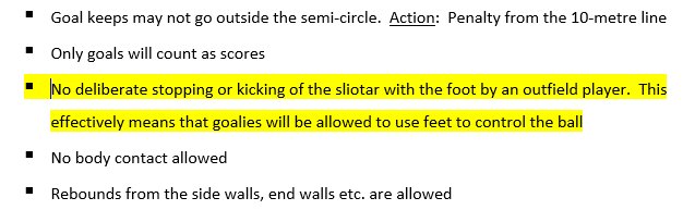 North Antrim Indoor Hurling League Rules have been updated.  Please download your updated copy now northantrimgaa.com/uploads/docume… <a href="/northantrimgaa/">North Antrim GAA</a> change is in atttached image