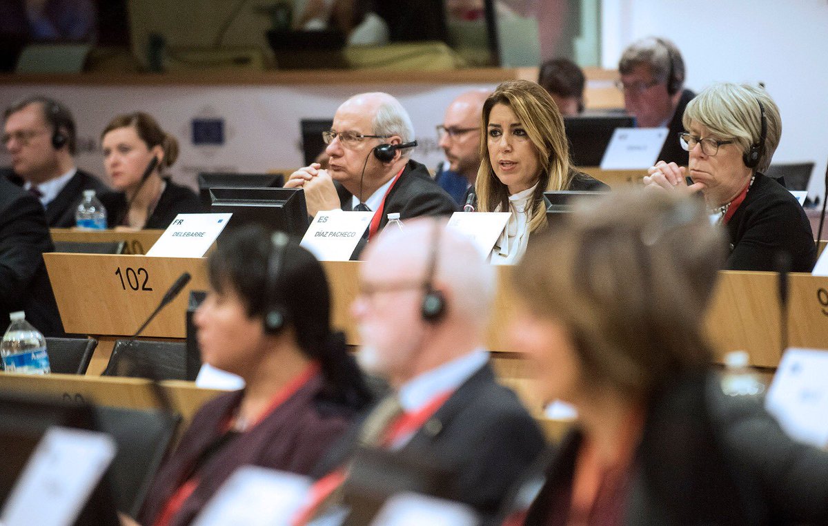 En la reunión del grupo socialista del <a href="/PES_PSE/">PES 🌹🇪🇺</a> en el Comité de las Regiones <a href="/EU_CoR/">European Committee of the Regions</a> he defendido que la austeridad a ultranza ha hecho mucho daño a los europeos y ha sido una munición para los nacionalistas, populistas y euroescépticos que intentan quebrar el proyecto de la UE.