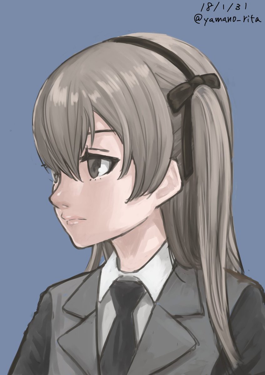 #ガルパン版深夜のお絵描き60分一本勝負
#ガルパン版深夜のお絵描き60分一本勝負_20180131 