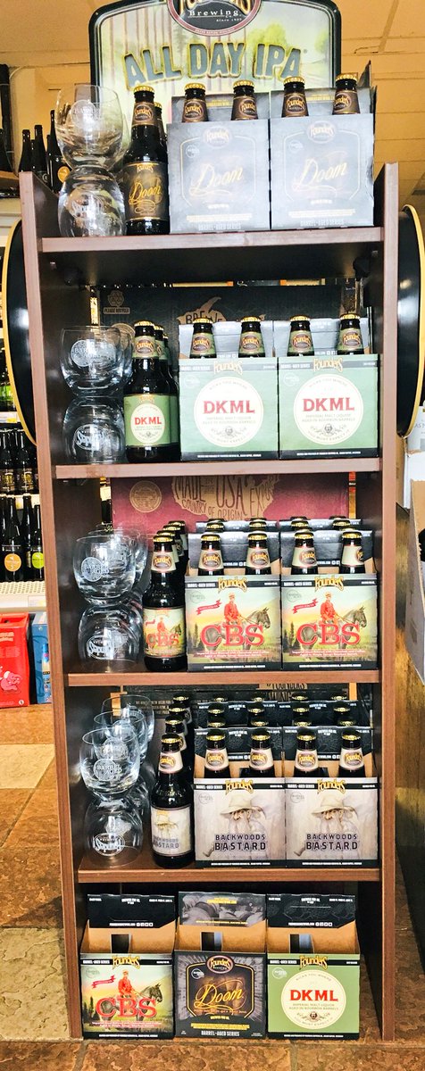 MatsonsWines's tweet photo. The full range of #barrelagedseries beers from @foundersbrewing has now arrived. #boom #dkml #cbs get yourself a free branded glass with every 2 bottles (while stocks last) #mws @GrandCruBeers https://t.co/juC9Z02HZc