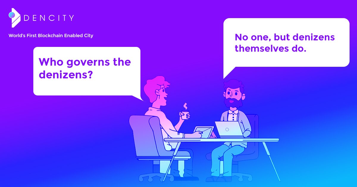 Governance in DenCity.
#Dencity