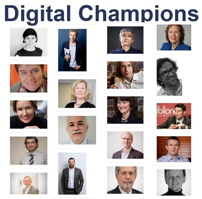 DigitalSkillsEU's tweet photo. 🇪🇺Digital Champions are here to help get every #European #digital!
#GetToKnow your #DigitalChampion: https://t.co/ciUfXLvkPC 
&amp; National Coalition: https://t.co/gMrshLlyGX 

@DSMeu @VUSaskia @GerganaPassy @babgi @gzajaczkowski @KosBona @Portugeezer @ReinisZitmanis @PellegriniP_ https://t.co/VcPS5U8tPt