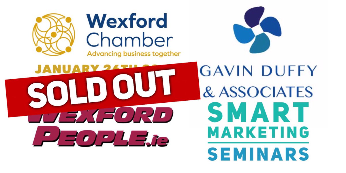 Hi here’s some of the reaction from the Smart Marketing Seminar I gave last Friday @WexfordChamber just touch this link and view youtu.be/Z2P5sZPl35E