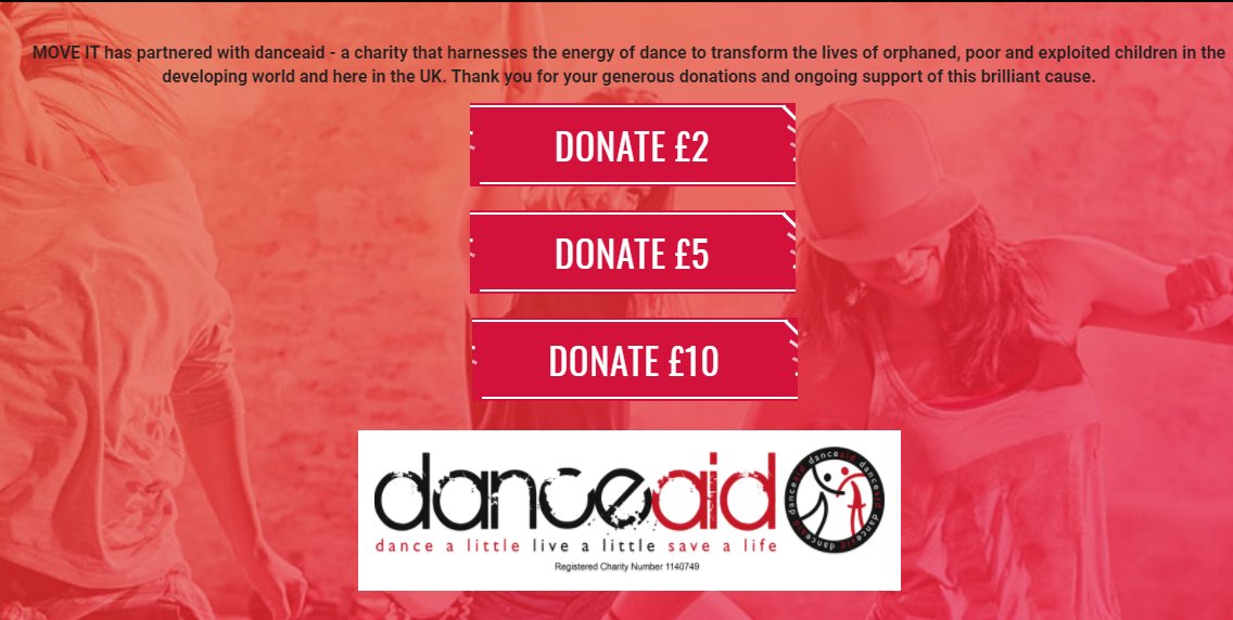 MOVEITSHOW's tweet image. Once you book your ticket don't forget to scroll down at checkout to find our brilliant charity partner @danceaidUK Proud to support disadvantaged children with dance aid, book your tickets here...bit.ly/MOVEIT2018-BOO… #MOVEIT2018 #DanceaidUK