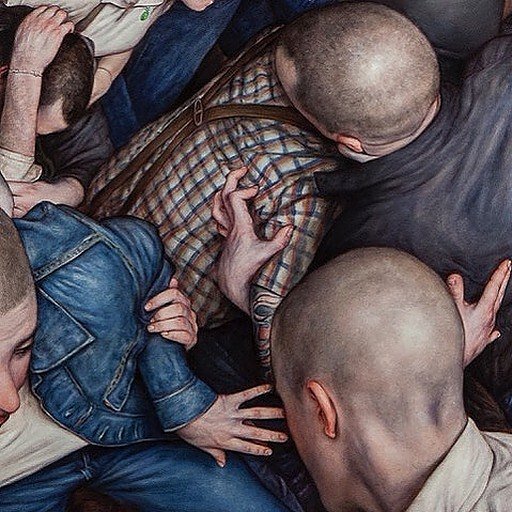 1xRUN's tweet photo. Detail shot of @danwitzstreetart mosh pit piece.
.
.
.
Detail from #byronesque lll @stolenspacegallery opens feb 1. Mosh Pit Paintings 2010-2018 #stolenspace #danwitzstreetart #danwitz #postcontemporary #newbaroque https://t.co/ca8vjQeSUB