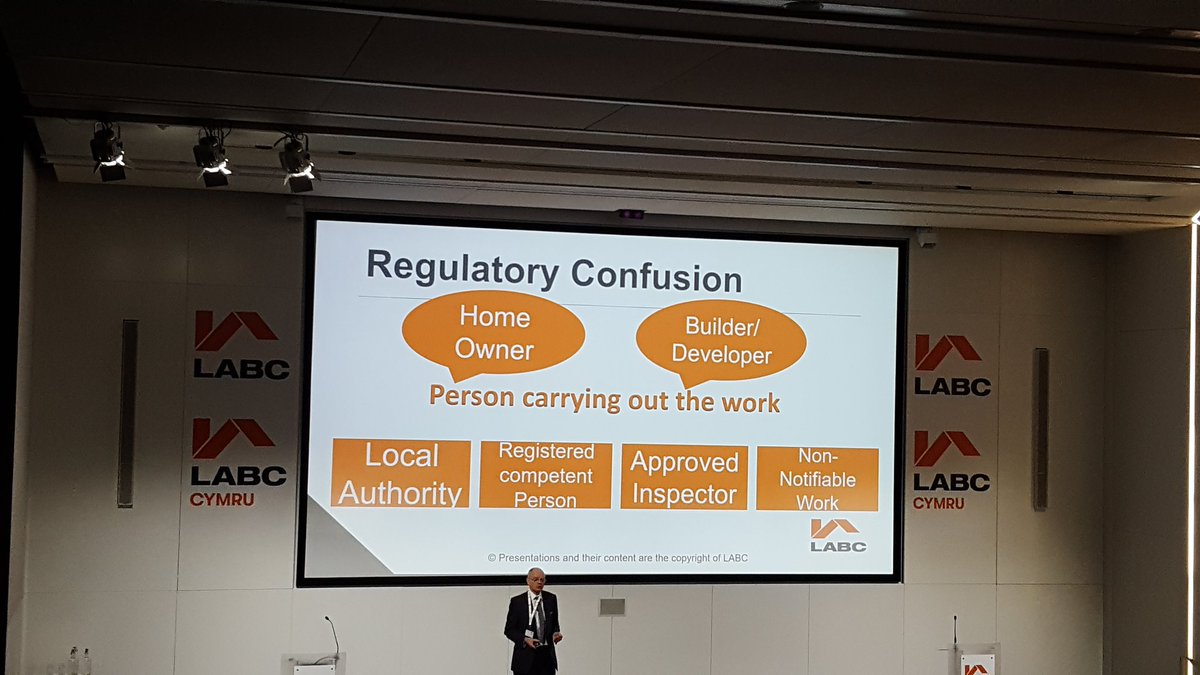 Together with my colleagues I am representing @bptwpartnership at <a href="/labcuk/">LABC</a> conference on fire safety in high risk buildings today.