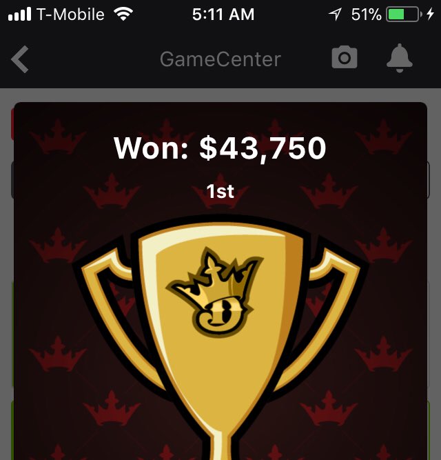 thedfsprocess's tweet photo. I literally did not sleep one second last night. Iโm still so pumped. All the days of researching for hours paid off! #TheDFSProcess https://t.co/Fc87g0EFK4