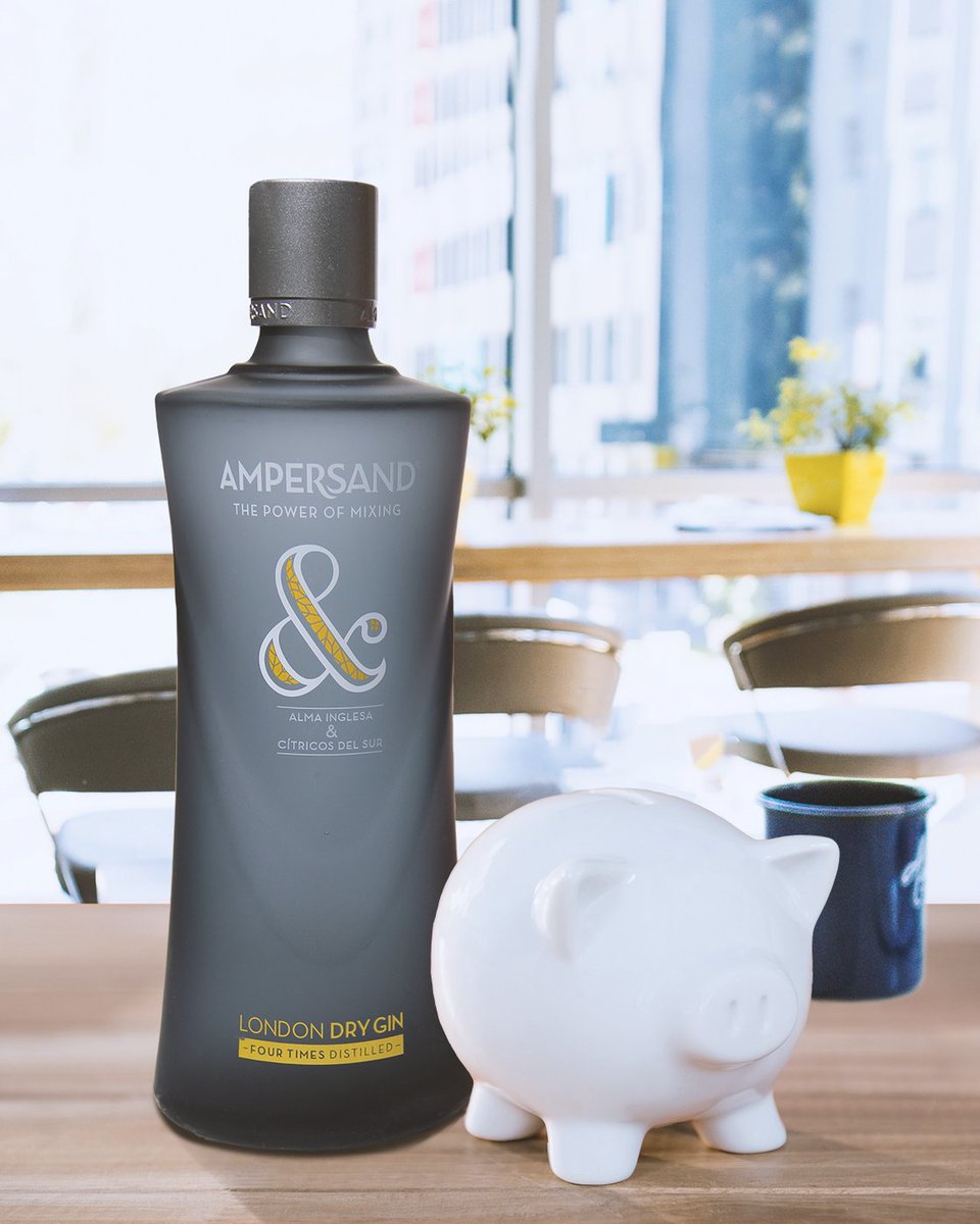Menciona a tu amigo, el que siempre va pelao💸, y regálale una botella de Ampersand Gin, ayúdale en la #CuestaDeEnero.
 
Síguenos, haz RT y participa las veces que quieras hasta el domingo, ¡cada tweet cuenta!