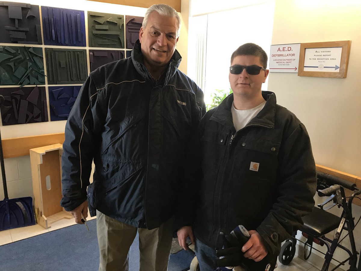 CottingSchool's tweet photo. Matthew just finished up work with Mr. Peduto using brush equipment to clear our campus walkways. They look great! Nice work! #WorkExperience #Capstone #OnCampusJobs #Cotting2018 https://t.co/fmsLFA97jc