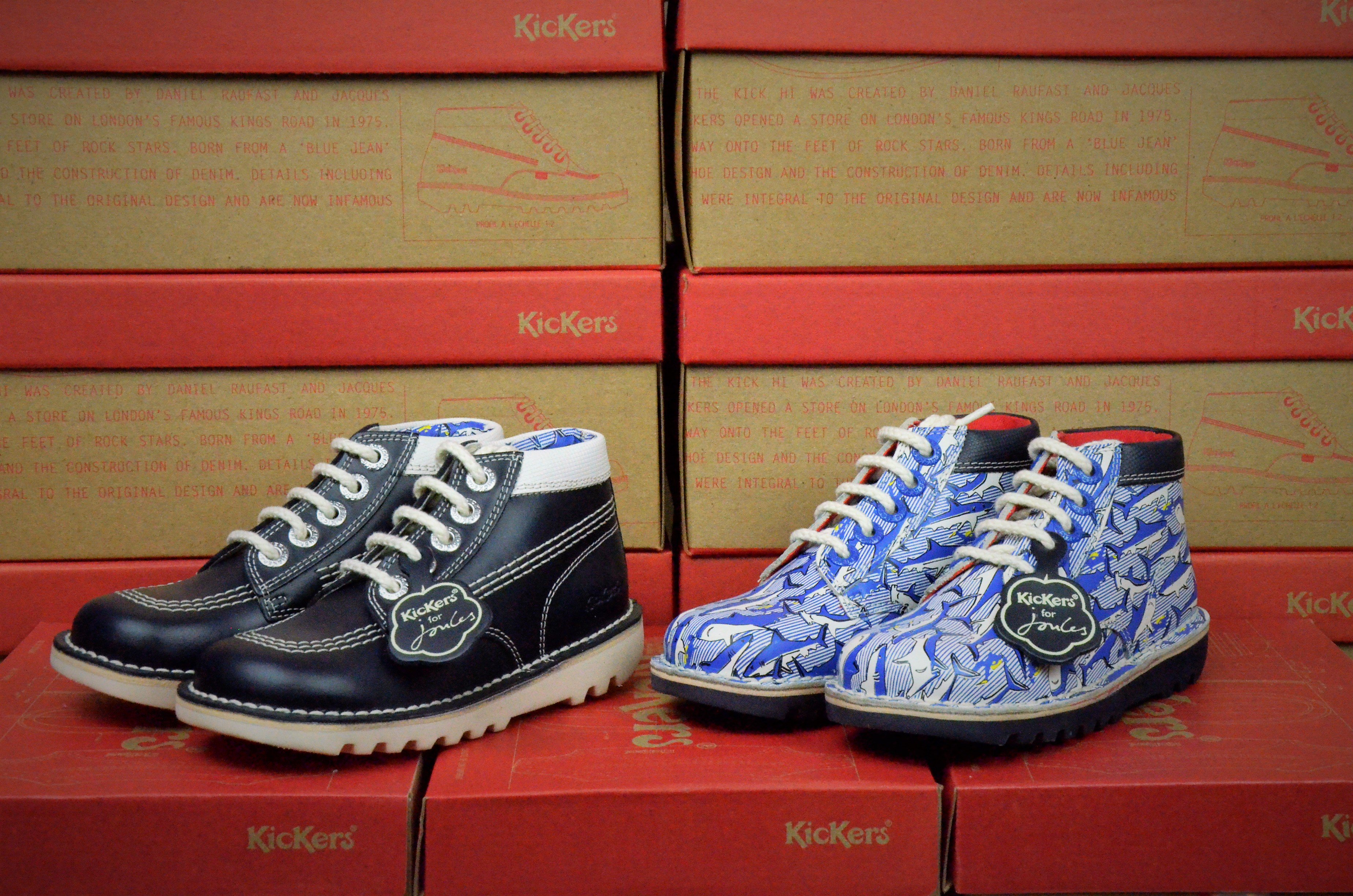 Kickers for shop joules