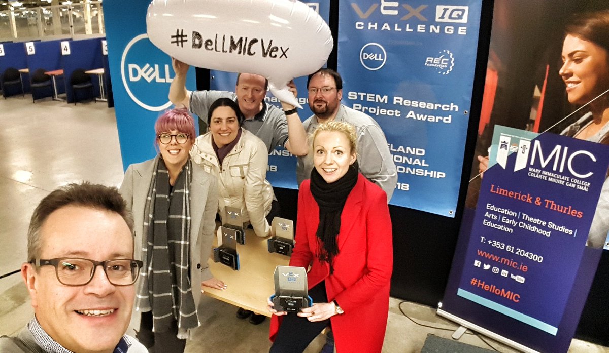 Dave_Griffin's tweet photo. Full of excitement &amp; anticipation of 1st @vexireland Regional Finals in the Mid-West, 24 primary school teams @DellIreland #limerickcampus with key partners @MICLimerick @ListonMaeve showcasing their skills @Antbay33 @Limerick4Eng @APJMidWest @LimerickForIT #considerSTEM https://t.co/b7EI9ENa0w