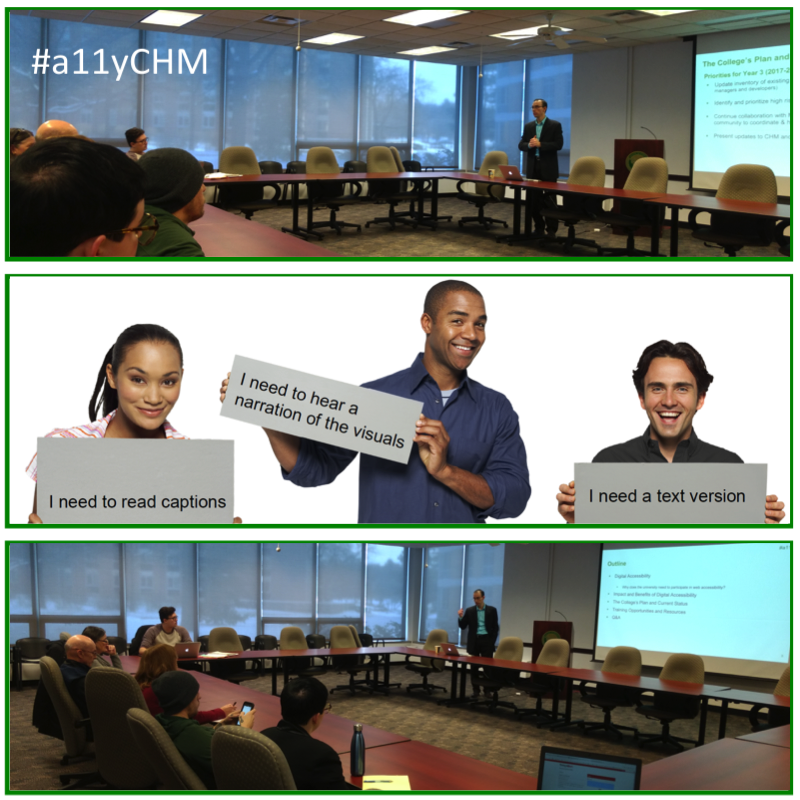 Geraud Plantegenest (@geraudp) on Twitter photo Just finished our CHM <a href="/MSUMD/">MSU College of Human Medicine</a> presentation on Web Accessibility 101. Thx to every1 that joined the session F2F, online and for an engaging discussion. Follow our new CoP for Digital #a11y at <a href="/a11yCHM/">a11yCHM</a>. Thx to <a href="/amynienhouse/">Amy Sawade Nienhouse</a> <a href="/nateevans/">Nate Evans</a> for your support! Just finished our CHM <a href="/MSUMD/">MSU College of Human Medicine</a> presentation on Web Accessibility 101. Thx to every1 that joined the session F2F, online and for an engaging discussion. Follow our new CoP for Digital #a11y at <a href="/a11yCHM/">a11yCHM</a>. Thx to <a href="/amynienhouse/">Amy Sawade Nienhouse</a> <a href="/nateevans/">Nate Evans</a> for your support!