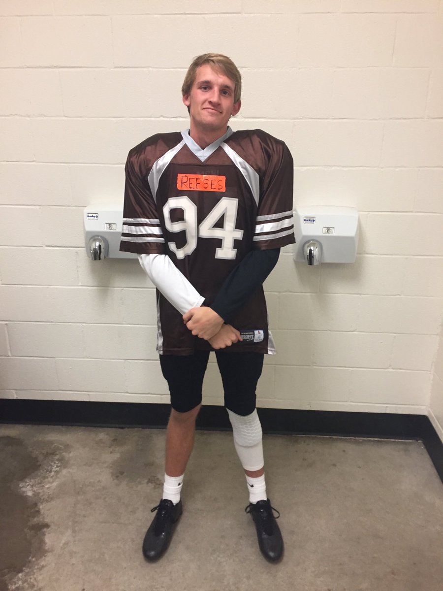 MightySharksBba's tweet photo. Mighty sharks own @Hersheyjersey94 looking supa fly on #wearafitwednesday replacing the classic Hershey’s across the chest with Reese’s. It’s a good look. A really good look. https://t.co/uQm6FrhHJl