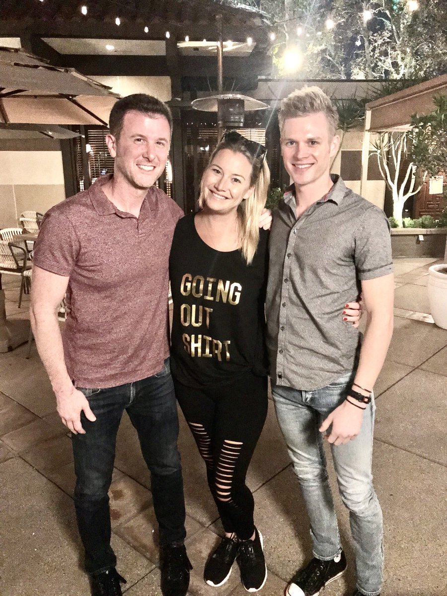 bgianelli's tweet photo. Great catch up last night with the one and only @hannahferrier_ last night before she jetted back to Sydney. Can’t wait to watch the new season of #belowdeckmed this Spring on #bravo @Steven_DAtes https://t.co/23RQY8rfY4