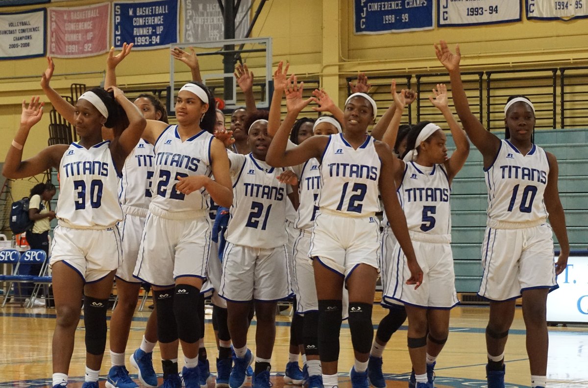 Lady Titans <a href="/spcwbasketball/">SPCWBasketball</a> on deck for basketball action against Florida Southwestern today at 5:30 pm. #titanstrong bit.ly/2n95XwP