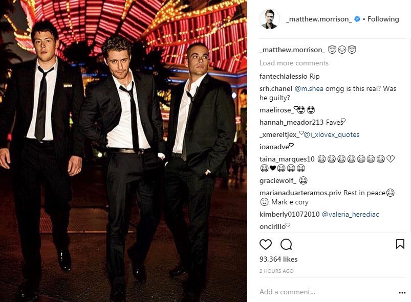 Talk on "#Glee star Mark Salling commits suicide, costar Matthew Morrison posts photo tribute with angel emoji on Instagram. Does a convicted child pornographer deserve to be mourned? #EverybodyTalks https://t.co/nbne49DhND" /