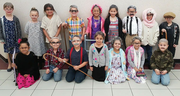 Branch_BISD's tweet photo. Branch Bears are 100 Days SMARTER! ⭐This Friday we will celebrate the 100th day of school! ⭐ Students can dress like they are 100 years old OR wear something representing 100. #TellTheStory #BranchBears https://t.co/j4EiSGxyLw