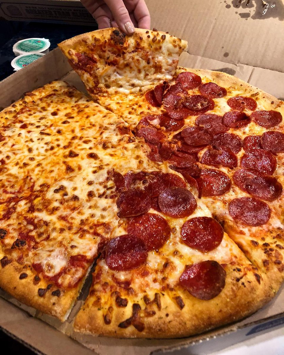 dominos pepperoni pizza slice