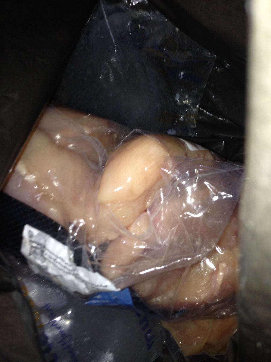 jtcheetham's tweet photo. @MuscleFoodUK #tweetyourmeat very disappointed to find my first order of chicken had split when I opened it! Order ruined! https://t.co/1T7O1CiQsX