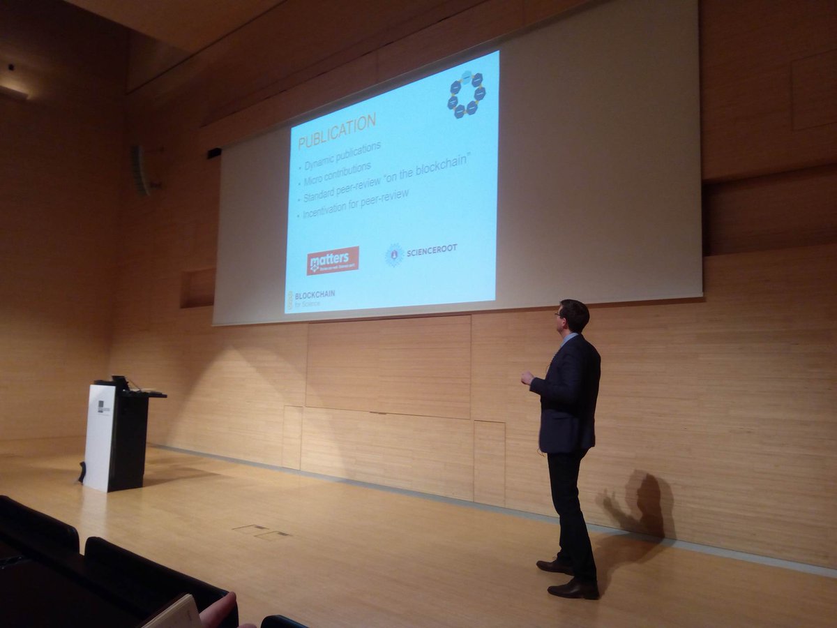 scienceroot's tweet image. It was great attending the talk of @soenkeba @science_b0 at @ISTAustria
@FWF_at #blockchainforscience #blockchainforresearch #openaccess