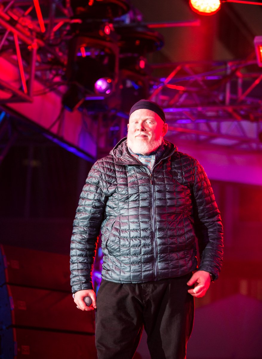 ShawnMFT's tweet photo. Another Minnesotan rapper @BrotherAli heated up the crowd at #SuperBowlLive on Saturday January 26th. #MNRapper @rhymesayers https://t.co/REwd8lZuPA